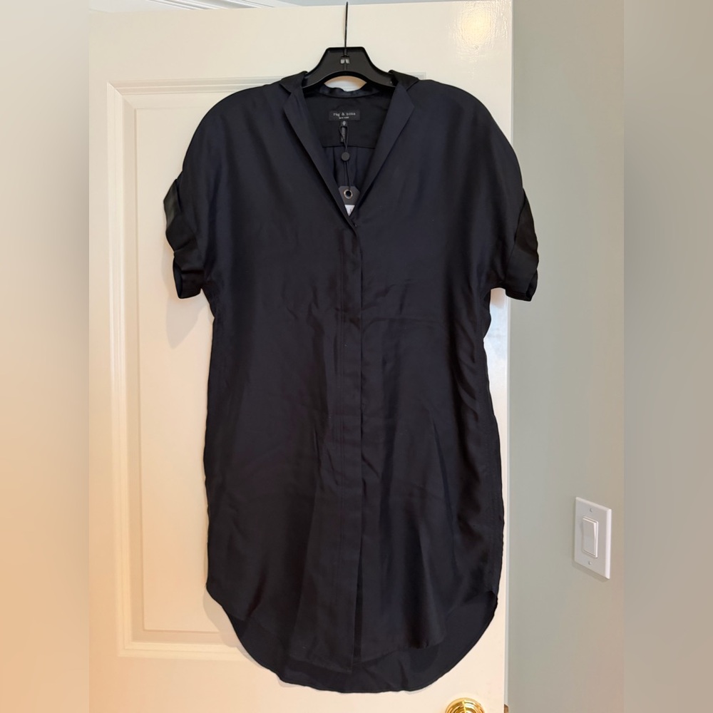 rag & bone Black Dress with Branded Tag